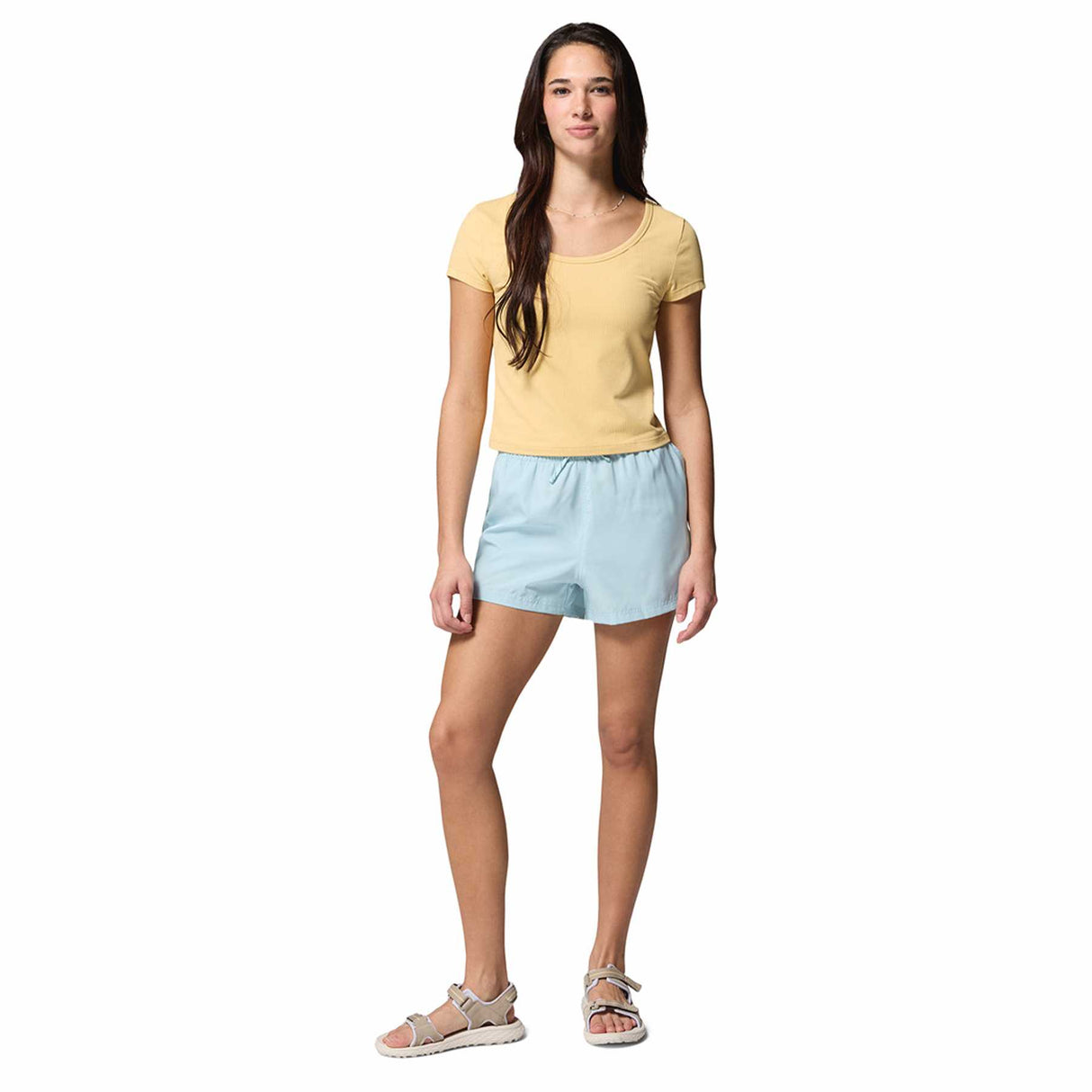 Columbia Women's Bluevista Hill Shorts Safari / X-Small-Safari / Small-Safari / Medium-Safari / Large-Safari / X-Large - 53 Degrees North 