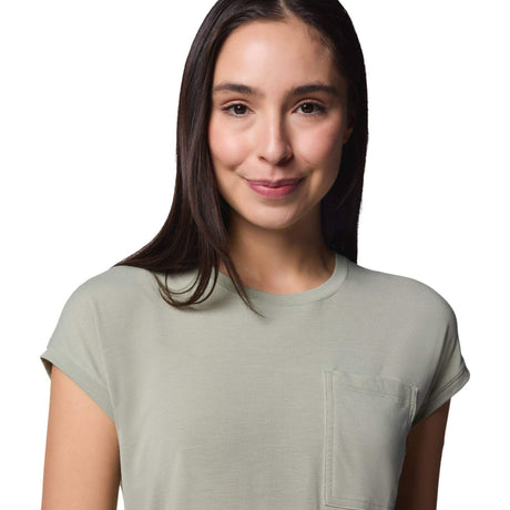 Columbia Women's Boundless Trek T-Shirt Lemon Wash / X-Small - 53 Degrees North