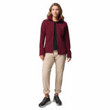 Columbia Women's Fast Trek II Fleece Jacket Rich Wine / X-Small-Rich Wine / Small-Rich Wine / Medium-Rich Wine / Large-Rich Wine / X-Large - 53 Degrees North 
