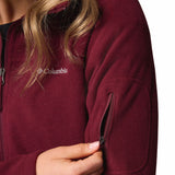 Columbia Women's Fast Trek II Fleece Jacket Rich Wine / X-Small-Rich Wine / Small-Rich Wine / Medium-Rich Wine / Large-Rich Wine / X-Large - 53 Degrees North 