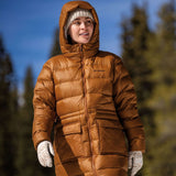 Columbia Women's Harmony Falls Mid Down Jacket Camel Brown / X-Small-Camel Brown / Small-Camel Brown / Medium-Camel Brown / Large-Camel Brown / X-Large - 53 Degrees North 