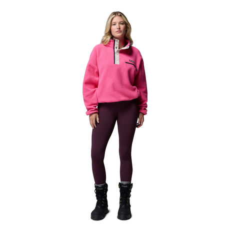 Columbia Women's Helvetia II Cropped Half Snap Fleece Nico/Dark Stone / X-Small - 53 Degrees North