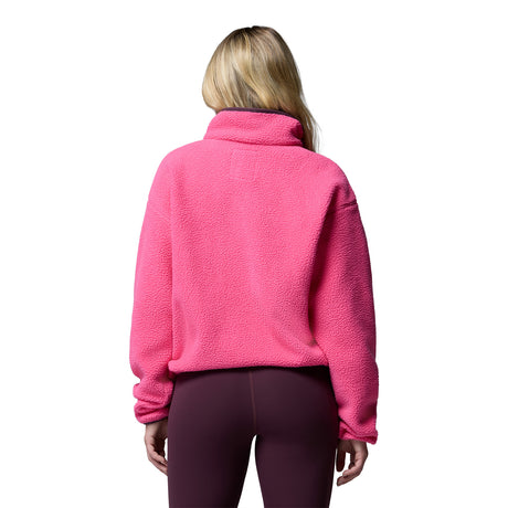Columbia Women's Helvetia II Cropped Half Snap Fleece Nico/Dark Stone / X-Small - 53 Degrees North