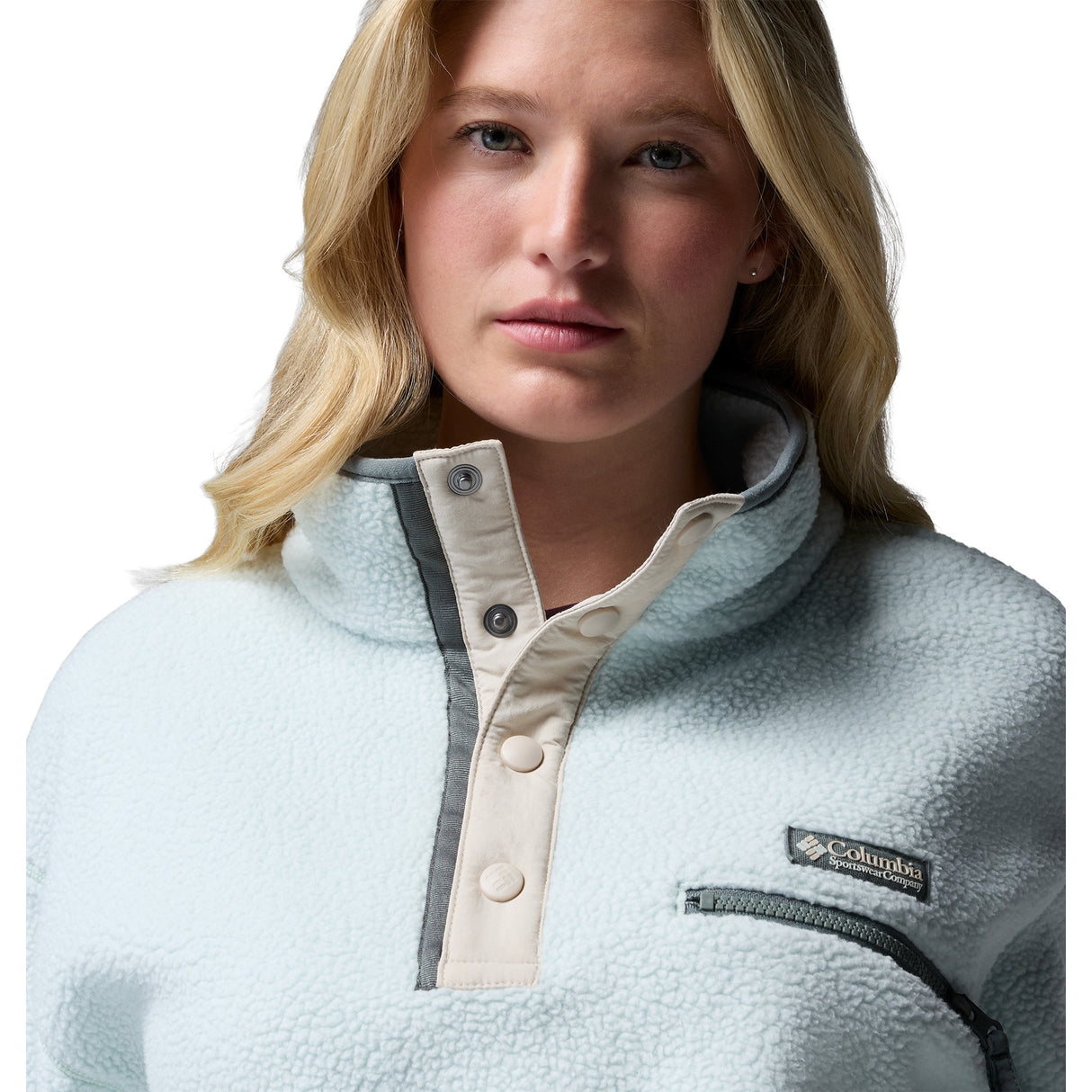 Columbia Women's Helvetia II Cropped Half Snap Fleece Nico/Dark Stone / X-Small - 53 Degrees North