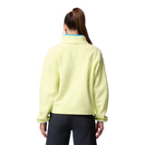 Columbia Women's Helvetia II Cropped Sherpa Half Snap Fleece Canoe / X-Small-Canoe / Small-Canoe / Medium-Canoe / Large-Canoe / X-Large - 53 Degrees North 