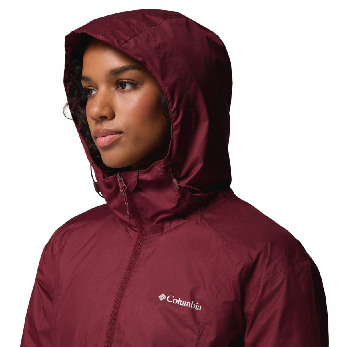 Columbia Women's Inner Limits III Waterproof Jacket Rich Wine/Eraser Pink / X-Small-Rich Wine/Eraser Pink / Small-Rich Wine/Eraser Pink / Medium-Rich Wine/Eraser Pink / Large-Rich Wine/Eraser Pink / X-Large - 53 Degrees North 