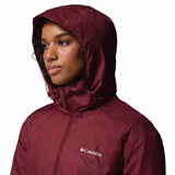 Columbia Women's Inner Limits III Waterproof Jacket Rich Wine/Eraser Pink / X-Small-Rich Wine/Eraser Pink / Small-Rich Wine/Eraser Pink / Medium-Rich Wine/Eraser Pink / Large-Rich Wine/Eraser Pink / X-Large - 53 Degrees North 