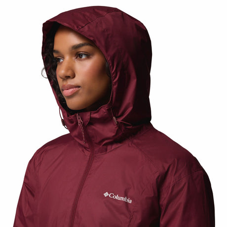 Columbia Women's Inner Limits III Waterproof Jacket Rich Wine/Eraser Pink / X-Small-Rich Wine/Eraser Pink / Small-Rich Wine/Eraser Pink / Medium-Rich Wine/Eraser Pink / Large-Rich Wine/Eraser Pink / X-Large - 53 Degrees North 