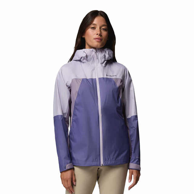 Columbia Women's Inner Limits IV Waterproof Jacket Stormwatch/Lavender Purple/Shale Purple / X-Small-Stormwatch/Lavender Purple/Shale Purple / Small-Stormwatch/Lavender Purple/Shale Purple / Medium-Stormwatch/Lavender Purple/Shale Purple / Large-Stormwatch/Lavender Purple/Shale Purple / X-Large - 53 Degrees North 