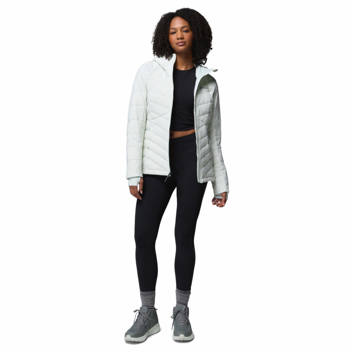 Columbia Women's Joy Peak II Hooded Jacket Tea Light / X-Small - 53 Degrees North