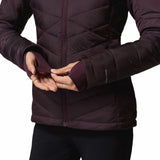 Columbia Women's Joy Peak II Hooded Jacket Tea Light / X-Small - 53 Degrees North