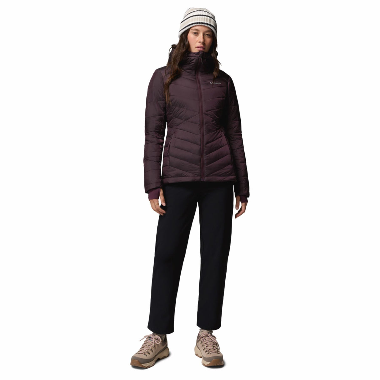 Columbia Women's Joy Peak II Hooded Jacket Tea Light / X-Small - 53 Degrees North
