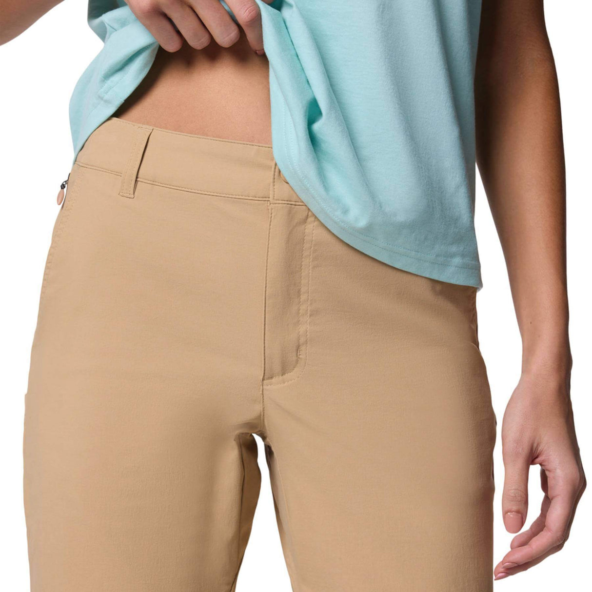 Columbia Women's Leslie Falls Capri Trousers Canoe / X-Small-Canoe / Small-Canoe / Medium-Canoe / Large-Canoe / X-Large - 53 Degrees North 