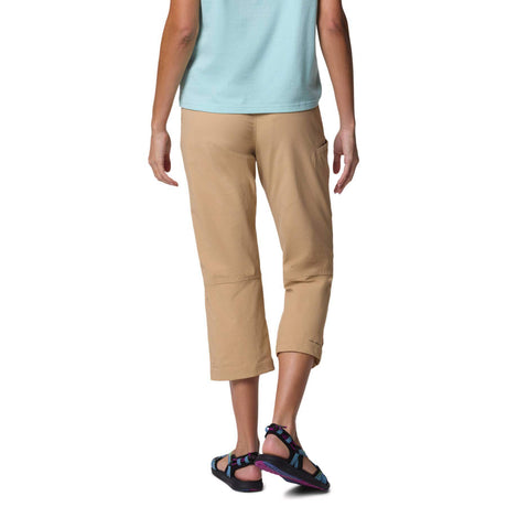 Columbia Women's Leslie Falls Capri Trousers Canoe / X-Small-Canoe / Small-Canoe / Medium-Canoe / Large-Canoe / X-Large - 53 Degrees North 