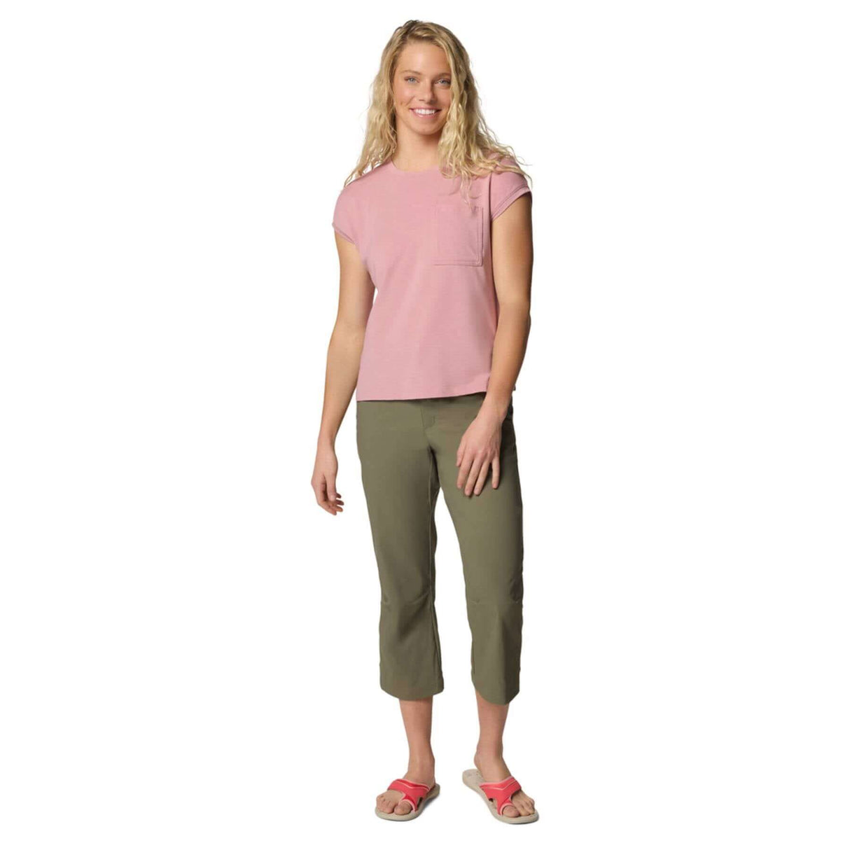 Columbia Women's Leslie Falls Capri Trousers Canoe / X-Small-Canoe / Small-Canoe / Medium-Canoe / Large-Canoe / X-Large - 53 Degrees North 