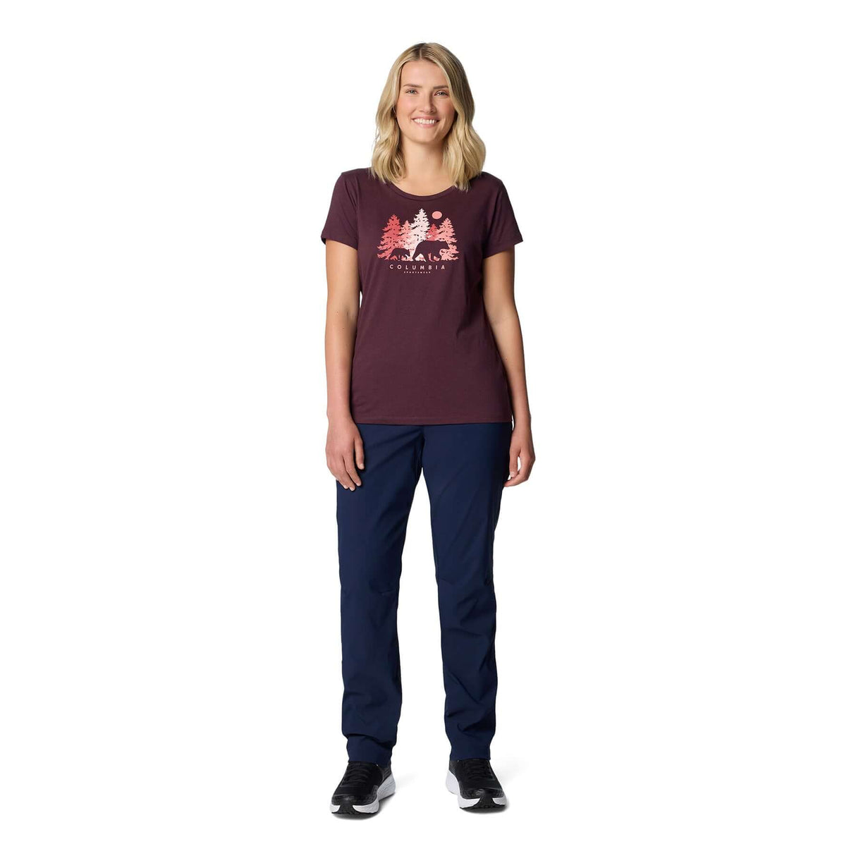 Columbia Women's Leslie Falls II Trousers Canoe / X-Small / Short-Canoe / X-Small / Regular-Canoe / Small / Short-Canoe / Small / Regular-Canoe / Medium / Short - 53 Degrees North 