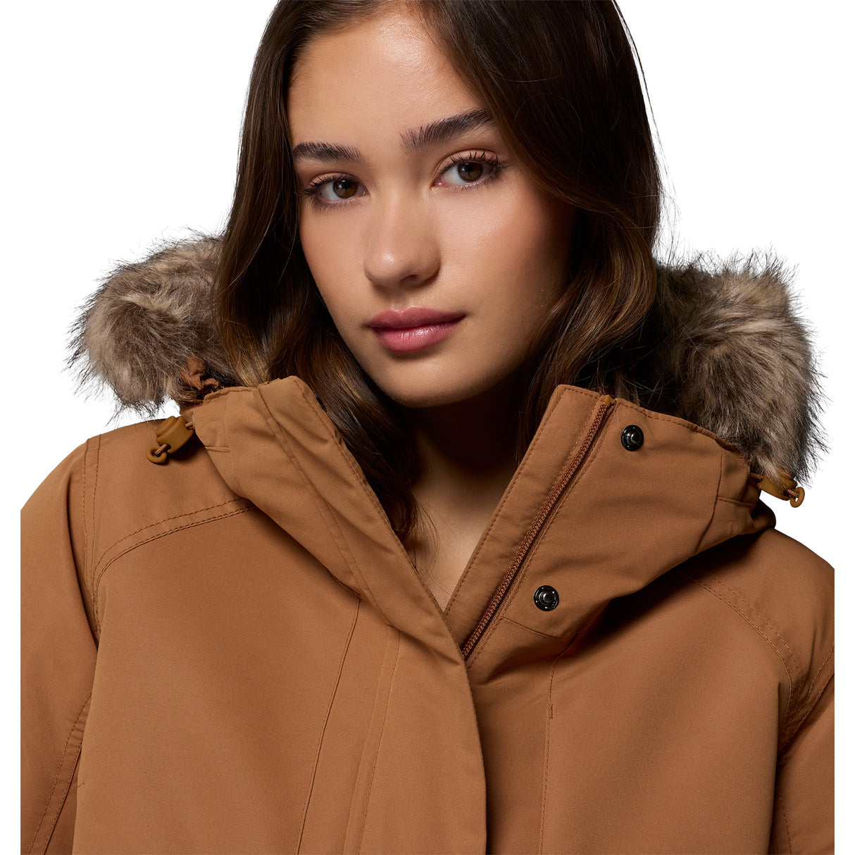 Columbia Women's Little Si II Insulated Parka Camel Brown / X-Small-Camel Brown / Small-Camel Brown / Medium-Camel Brown / Large-Camel Brown / X-Large - 53 Degrees North 
