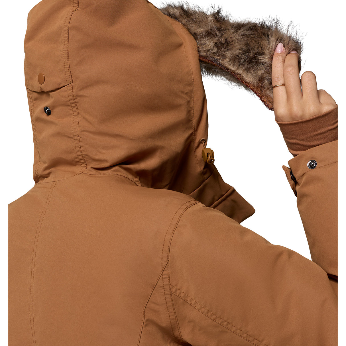 Columbia Women's Little Si II Insulated Parka Camel Brown / X-Small-Camel Brown / Small-Camel Brown / Medium-Camel Brown / Large-Camel Brown / X-Large - 53 Degrees North 