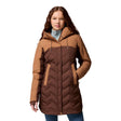 Columbia Women's Mountain Croo III Mid Down Jacket Tobacco/Camel Brown / X-Small-Tobacco/Camel Brown / Small-Tobacco/Camel Brown / Medium-Tobacco/Camel Brown / Large-Tobacco/Camel Brown / X-Large - 53 Degrees North 