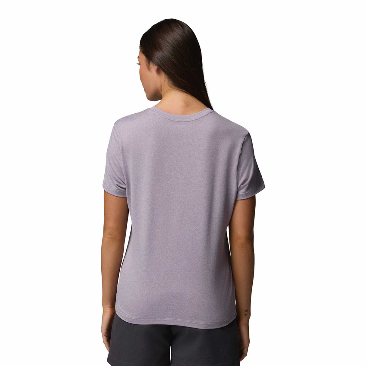 Columbia Women's Parsons Point Logo T-Shirt Lavender Pearl Heather / X-Small-Lavender Pearl Heather / Small-Lavender Pearl Heather / Medium-Lavender Pearl Heather / Large-Lavender Pearl Heather / X-Large - 53 Degrees North 