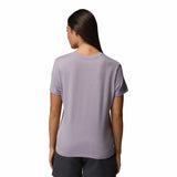 Columbia Women's Parsons Point Logo T-Shirt Lavender Pearl Heather / X-Small-Lavender Pearl Heather / Small-Lavender Pearl Heather / Medium-Lavender Pearl Heather / Large-Lavender Pearl Heather / X-Large - 53 Degrees North 