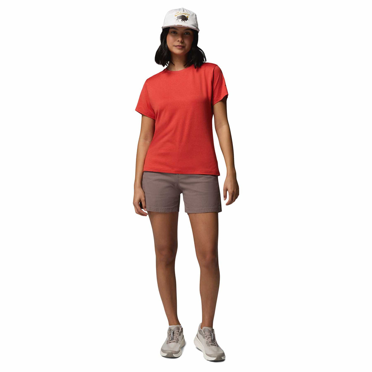 Columbia Women's Parsons Point T-Shirt White Heather/Floral Fun / X-Small-White Heather/Floral Fun / Small-White Heather/Floral Fun / Medium-White Heather/Floral Fun / Large-White Heather/Floral Fun / X-Large - 53 Degrees North 