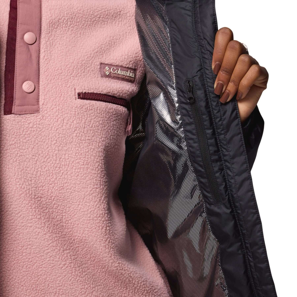 Columbia Women's Pike Lake III Hooded Jacket Lavender Pearl/Shale Purple / X-Small-Lavender Pearl/Shale Purple / Small-Lavender Pearl/Shale Purple / Medium-Lavender Pearl/Shale Purple / Large-Lavender Pearl/Shale Purple / X-Large - 53 Degrees North 