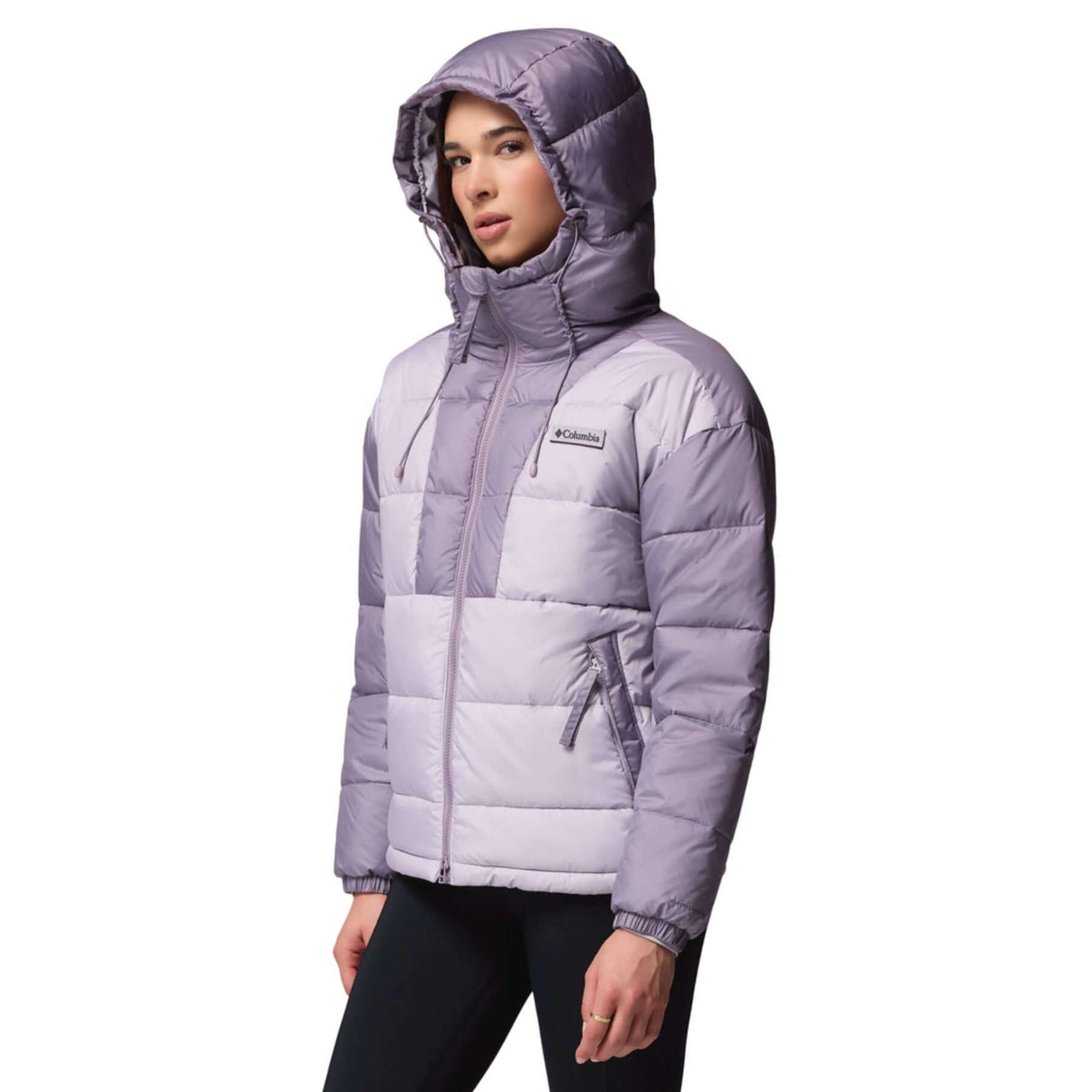 Columbia Women's Pike Lake III Hooded Jacket Lavender Pearl/Shale Purple / X-Small-Lavender Pearl/Shale Purple / Small-Lavender Pearl/Shale Purple / Medium-Lavender Pearl/Shale Purple / Large-Lavender Pearl/Shale Purple / X-Large - 53 Degrees North 