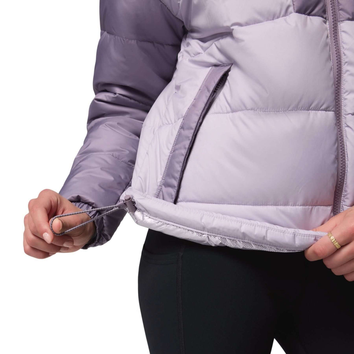 Columbia Women's Pike Lake III Hooded Jacket Lavender Pearl/Shale Purple / X-Small-Lavender Pearl/Shale Purple / Small-Lavender Pearl/Shale Purple / Medium-Lavender Pearl/Shale Purple / Large-Lavender Pearl/Shale Purple / X-Large - 53 Degrees North 