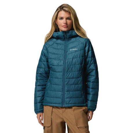 Columbia Women's Powder Lite II Hooded Insulated Jacket Shale Purple / X-Small-Shale Purple / Small-Shale Purple / Medium-Shale Purple / Large-Shale Purple / X-Large - 53 Degrees North 