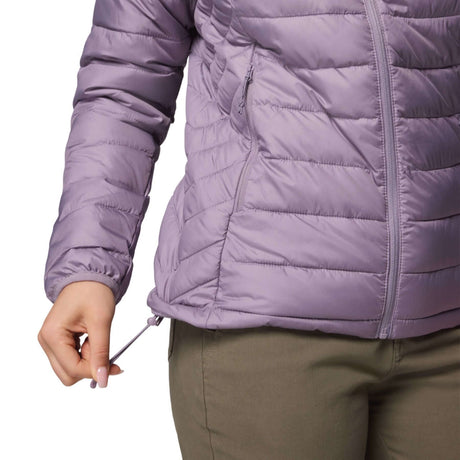 Columbia Women's Powder Lite II Hooded Insulated Jacket Shale Purple / X-Small-Shale Purple / Small-Shale Purple / Medium-Shale Purple / Large-Shale Purple / X-Large - 53 Degrees North 