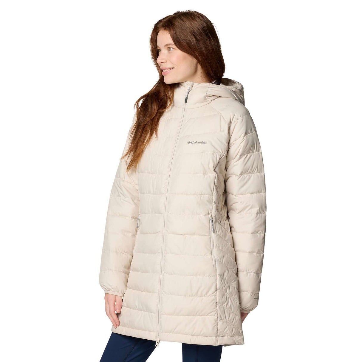 Columbia Women's Powder Lite II Mid Insulated Jacket Dark Stone / X-Small-Dark Stone / Small-Dark Stone / Medium-Dark Stone / Large-Dark Stone / X-Large - 53 Degrees North 