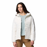 Columbia Women's Powder Pass III Hybrid Hooded Jacket Sea Salt/Dark Stone / X-Small-Sea Salt/Dark Stone / Small-Sea Salt/Dark Stone / Medium-Sea Salt/Dark Stone / Large-Sea Salt/Dark Stone / X-Large - 53 Degrees North 