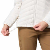 Columbia Women's Powder Pass III Hybrid Hooded Jacket Sea Salt/Dark Stone / X-Small-Sea Salt/Dark Stone / Small-Sea Salt/Dark Stone / Medium-Sea Salt/Dark Stone / Large-Sea Salt/Dark Stone / X-Large - 53 Degrees North 