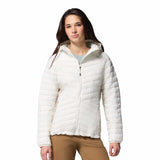 Columbia Women's Powder Pass III Hybrid Hooded Jacket Sea Salt/Dark Stone / X-Small-Sea Salt/Dark Stone / Small-Sea Salt/Dark Stone / Medium-Sea Salt/Dark Stone / Large-Sea Salt/Dark Stone / X-Large - 53 Degrees North 
