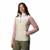 Columbia Women's Powder Pass III Hybrid Vest Dark Stone/Sea Salt / Small-Dark Stone/Sea Salt / Medium-Dark Stone/Sea Salt / Large-Dark Stone/Sea Salt / X-Large-Dark Stone/Sea Salt / XX-Large - 53 Degrees North 