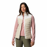 Columbia Women's Powder Pass III Hybrid Vest Dark Stone/Sea Salt / Small-Dark Stone/Sea Salt / Medium-Dark Stone/Sea Salt / Large-Dark Stone/Sea Salt / X-Large-Dark Stone/Sea Salt / XX-Large - 53 Degrees North 