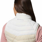 Columbia Women's Powder Pass III Hybrid Vest Dark Stone/Sea Salt / Small-Dark Stone/Sea Salt / Medium-Dark Stone/Sea Salt / Large-Dark Stone/Sea Salt / X-Large-Dark Stone/Sea Salt / XX-Large - 53 Degrees North 