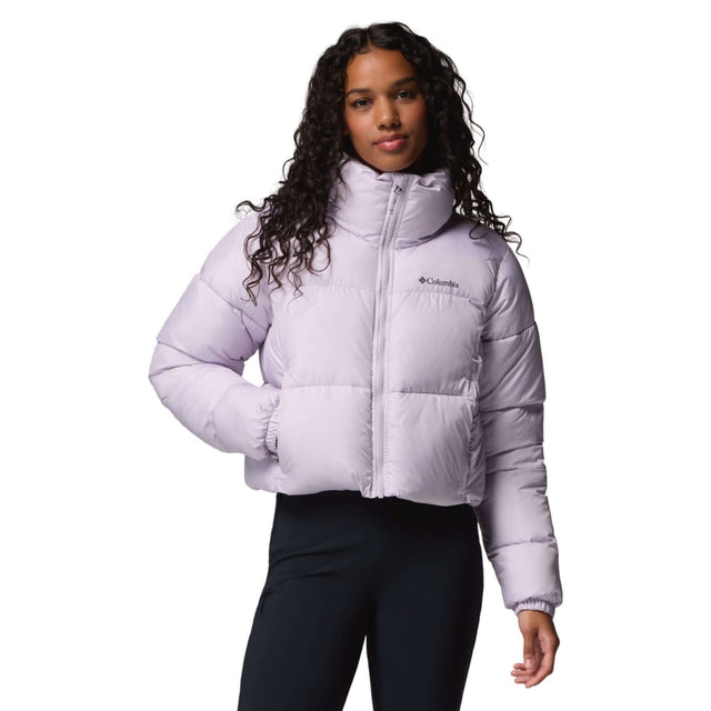 Columbia Women's Puffect II Cropped Jacket Lavender Pearl / X-Small-Lavender Pearl / Small-Lavender Pearl / Medium-Lavender Pearl / Large-Lavender Pearl / X-Large - 53 Degrees North 