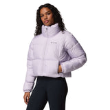 Columbia Women's Puffect II Cropped Jacket Lavender Pearl / X-Small-Lavender Pearl / Small-Lavender Pearl / Medium-Lavender Pearl / Large-Lavender Pearl / X-Large - 53 Degrees North 