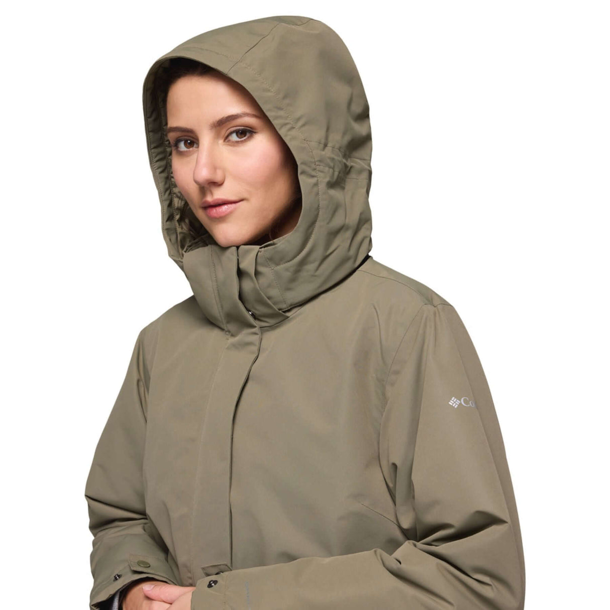 Columbia Women's Pulaski Waterproof Parka Dark Stone / X-Small-Dark Stone / Small-Dark Stone / Medium-Dark Stone / Large-Dark Stone / X-Large - 53 Degrees North 