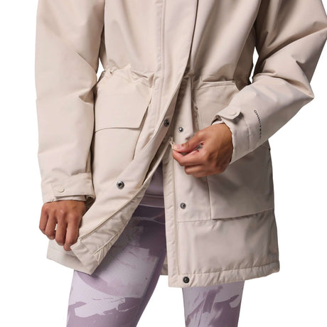 Columbia Women's Pulaski Waterproof Parka Dark Stone / X-Small-Dark Stone / Small-Dark Stone / Medium-Dark Stone / Large-Dark Stone / X-Large - 53 Degrees North 