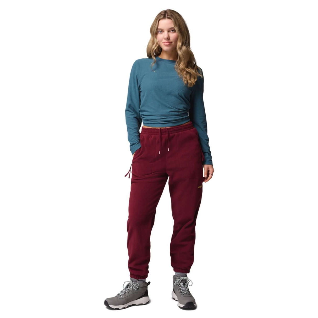 Columbia Women's Sequoia Grove Fleece Trousers Rich Wine / X-Small-Rich Wine / Small-Rich Wine / Medium-Rich Wine / Large-Rich Wine / X-Large - 53 Degrees North 