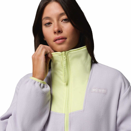 Columbia Women's Sequoia Grove Half Zip Fleece Sea Salt/Dark Stone/Ancient Fossil / X-Small-Sea Salt/Dark Stone/Ancient Fossil / Small-Sea Salt/Dark Stone/Ancient Fossil / Medium-Sea Salt/Dark Stone/Ancient Fossil / Large-Sea Salt/Dark Stone/Ancient Fossil / X-Large - 53 Degrees North 