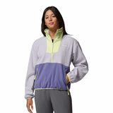 Columbia Women's Sequoia Grove Half Zip Fleece Sea Salt/Dark Stone/Ancient Fossil / X-Small-Sea Salt/Dark Stone/Ancient Fossil / Small-Sea Salt/Dark Stone/Ancient Fossil / Medium-Sea Salt/Dark Stone/Ancient Fossil / Large-Sea Salt/Dark Stone/Ancient Fossil / X-Large - 53 Degrees North 