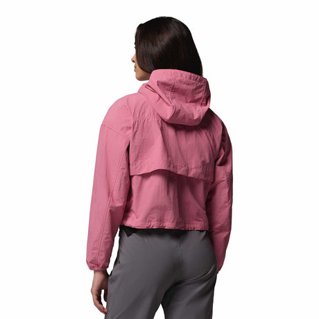 Columbia Women's Spire Valley Cropped Windbreaker Rosette / X-Small-Rosette / Small-Rosette / Medium-Rosette / Large-Rosette / X-Large - 53 Degrees North 