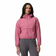 Columbia Women's Spire Valley Cropped Windbreaker Rosette / X-Small-Rosette / Small-Rosette / Medium-Rosette / Large-Rosette / X-Large - 53 Degrees North 