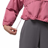 Columbia Women's Spire Valley Cropped Windbreaker Rosette / X-Small-Rosette / Small-Rosette / Medium-Rosette / Large-Rosette / X-Large - 53 Degrees North 