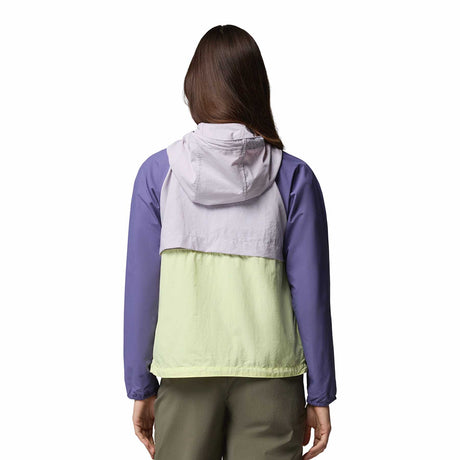 Columbia Women's Spire Valley Windbreaker Moonvista/Pink Sand/Poppy Red / X-Small-Moonvista/Pink Sand/Poppy Red / Small-Moonvista/Pink Sand/Poppy Red / Medium-Moonvista/Pink Sand/Poppy Red / Large-Moonvista/Pink Sand/Poppy Red / X-Large - 53 Degrees North 