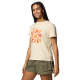 Columbia Women's Sun Trek Graphic T-Shirt Alpenglow/Wavy Rays / X-Small - 53 Degrees North